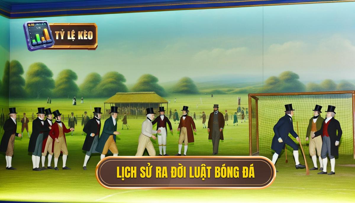 Luật cơ bản trong bóng đá: Toàn tập chi tiết và cập nhật 1 Lịch sử hình thành luật bóng đá