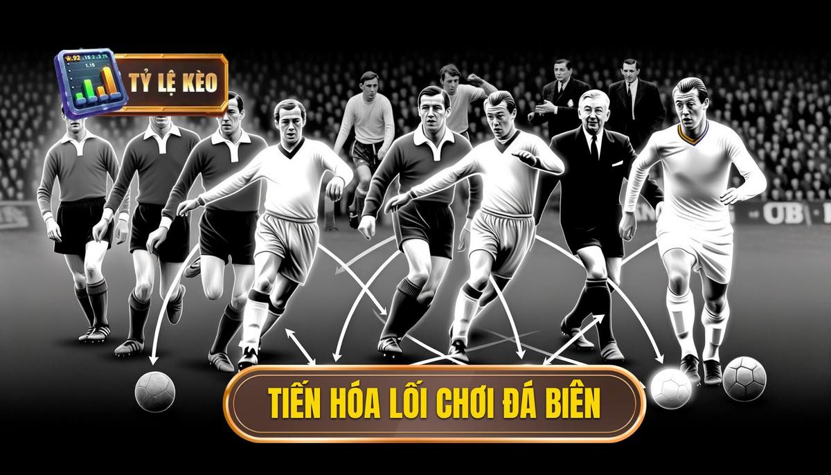 Đá biên là gì? Khái niệm, vai trò và ý nghĩa trong bóng đá 2 Lịch sử phát triển và sự tiến hóa của lối chơi đá biên