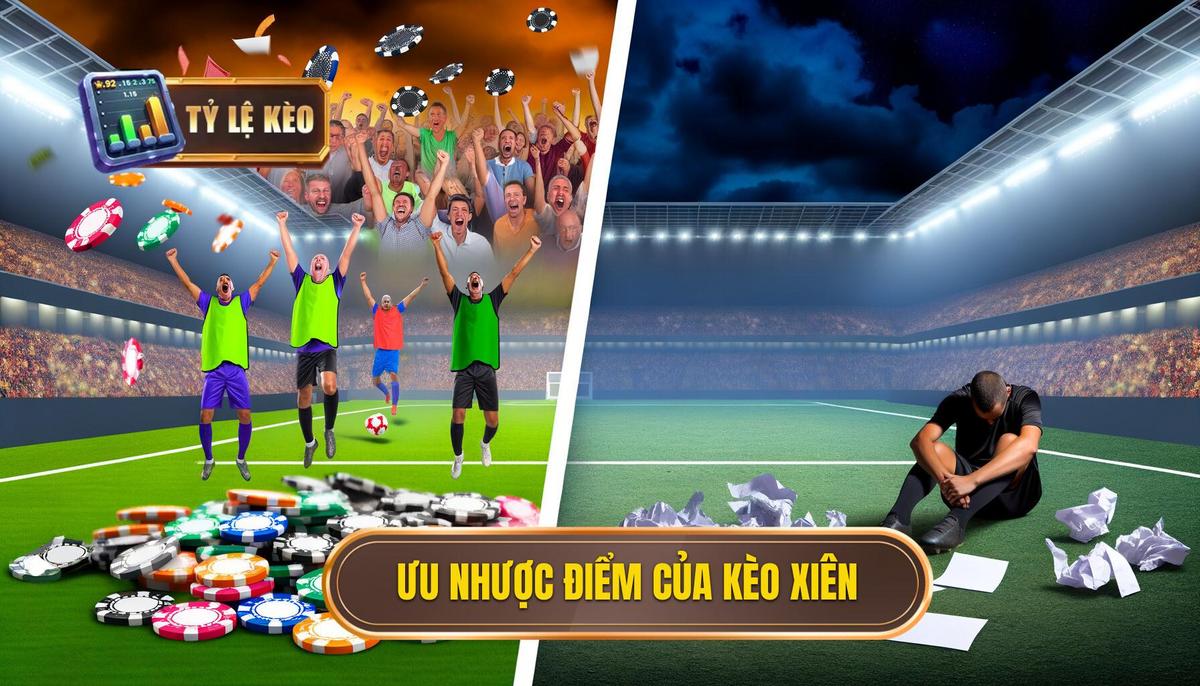 Kèo xiên là gì? Hướng dẫn chi tiết và chiến lược thông minh 2 Ưu và nhược điểm của kèo xiên