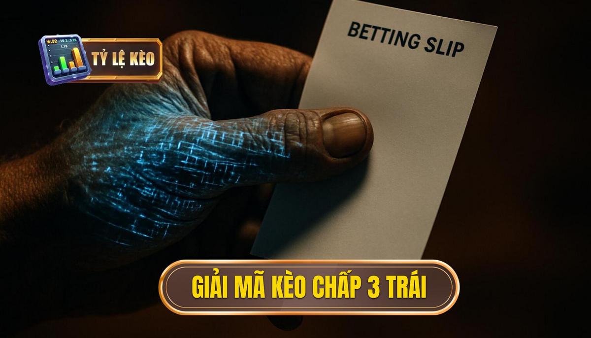 Giải Mã Bản Chất Kèo Chấp 3 Trái (Handicap -3)