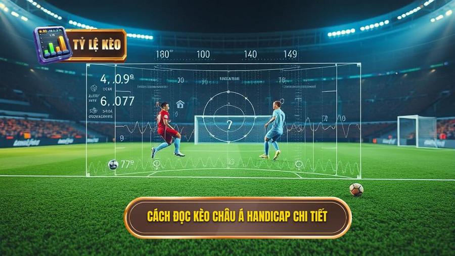 2. Cách đọc kèo Châu Á Handicap chi tiết
