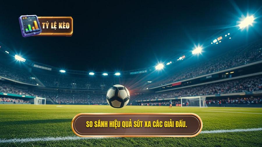 Mẹo chọn kèo dựa trên thống kê sút xa: Tuyệt kỹ soi kèo chuyên sâu 3 Bảng so sánh hiệu quả sút xa của các giải đấu lớn